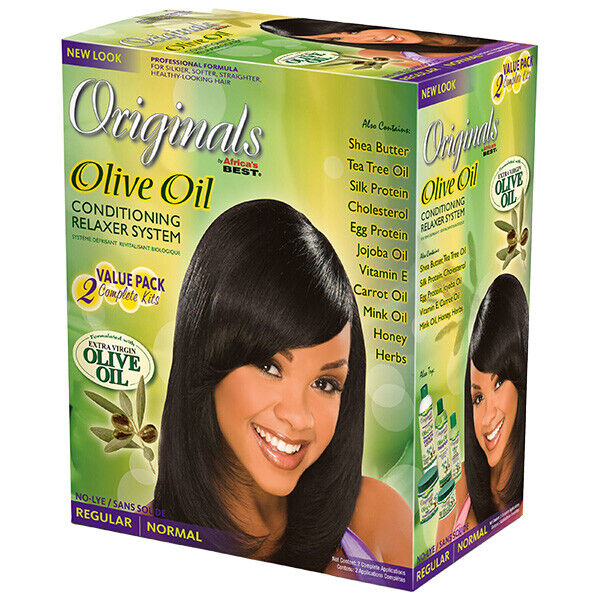 Africa's Best Originals Relaxer Kit Twin Pack Normal