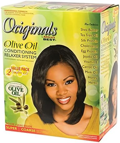 Africa's Best Originals Relaxer Kit Twin Pack Super