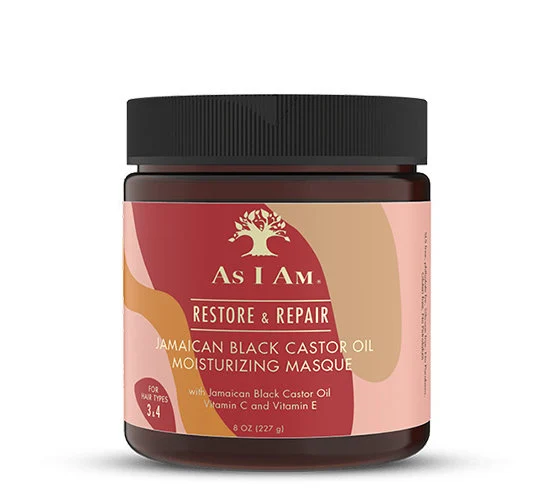 As I Am Restore & Repair JBCO Moisturizing Masque 8oz