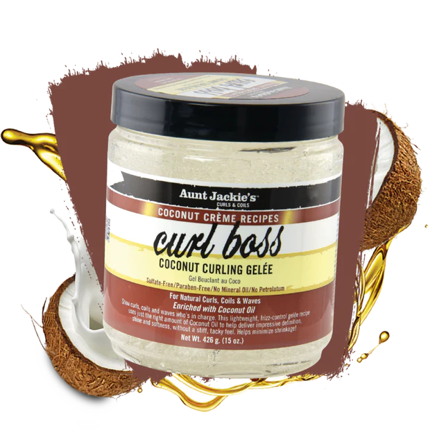 Aunt Jackie's Coconut Curl Boss Curling Gelée 15oz