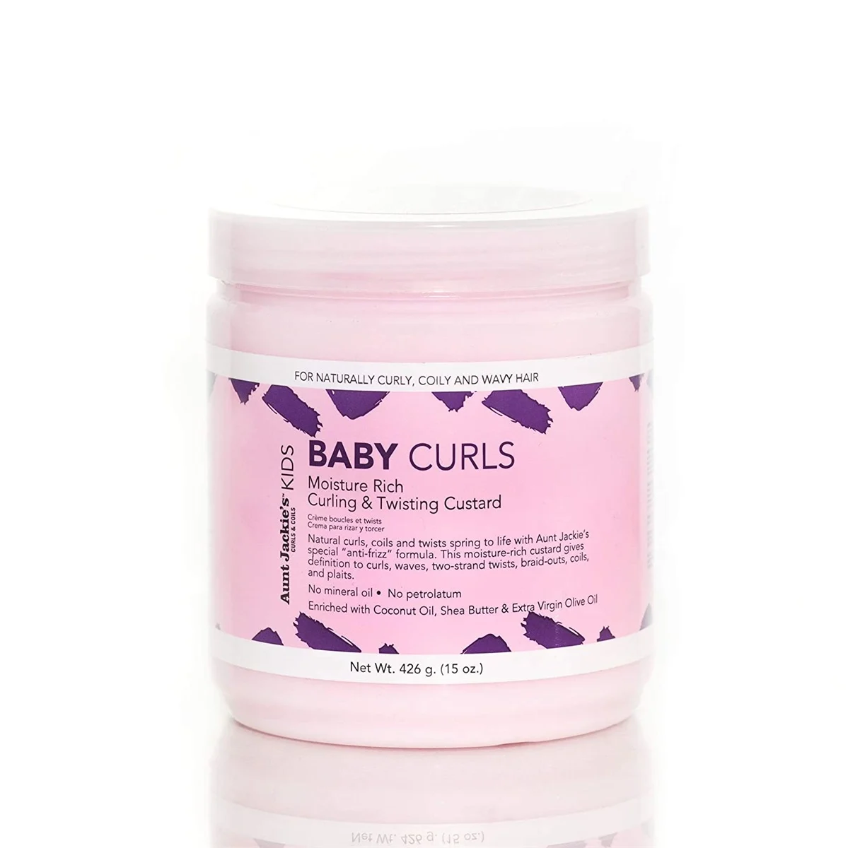Aunt Jackie's Girls Baby Curls Twisting Curling Custard 15oz
