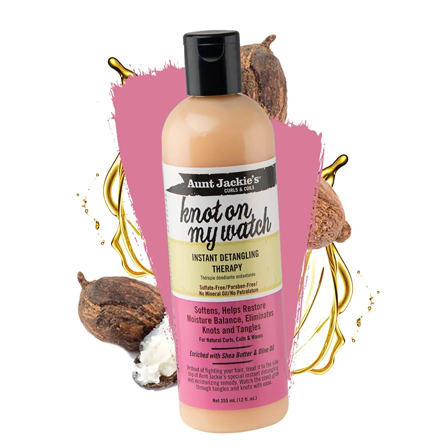 Aunt Jackie's Knot On My Watch Detangling Therapy 12oz