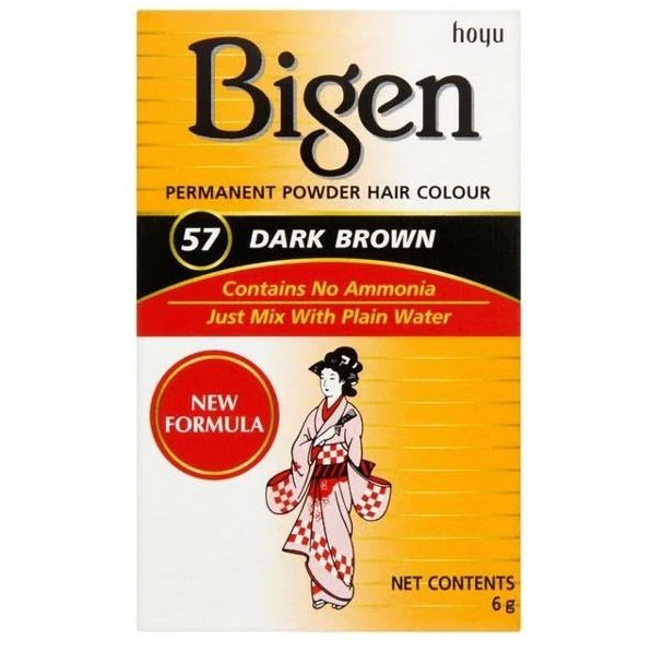 Bigen Poudre Colorante Brun Foncé # 57