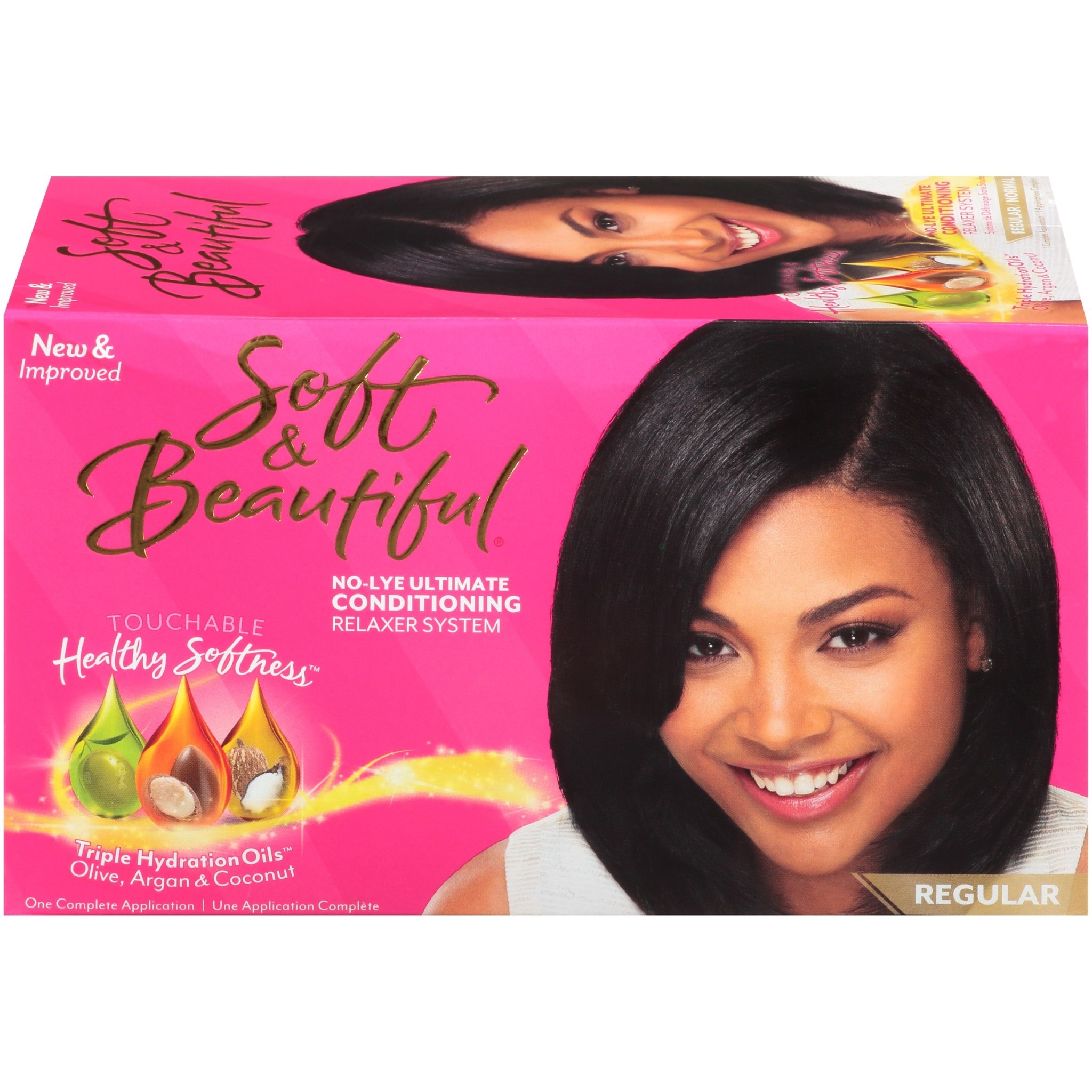 Soft & Beautiful Relaxer Kit Normal