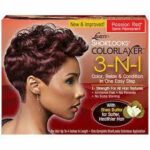 Luster’s Pink Shortlooks 3-N-1 Color Relaxer Kit (Red)