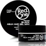 Red One Black Aqua Hair Gel Wax 150ml