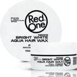 Red One Bright White Aqua Hair Wax 150ml